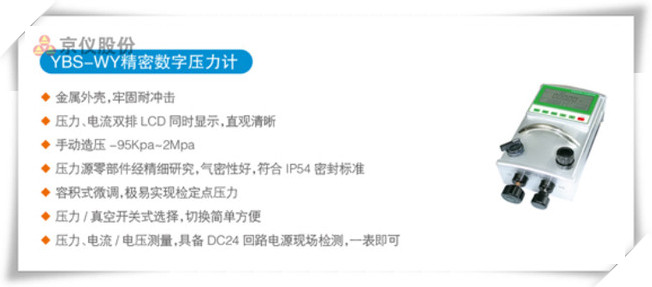 YBS-HRY精密數字壓力計